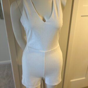 White Jumpsuit by Crystal Sky